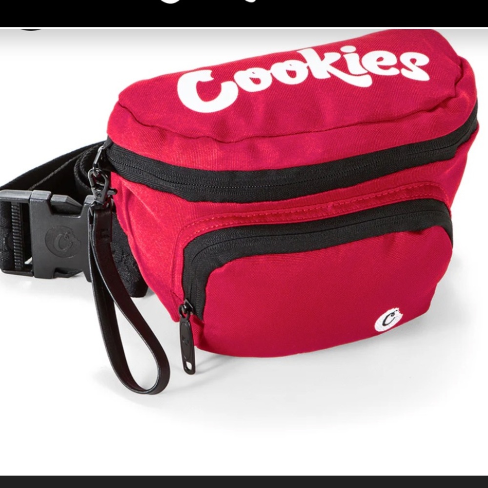 Cookies Red ENVIRONMENTAL FANNY PACK Smell Proof